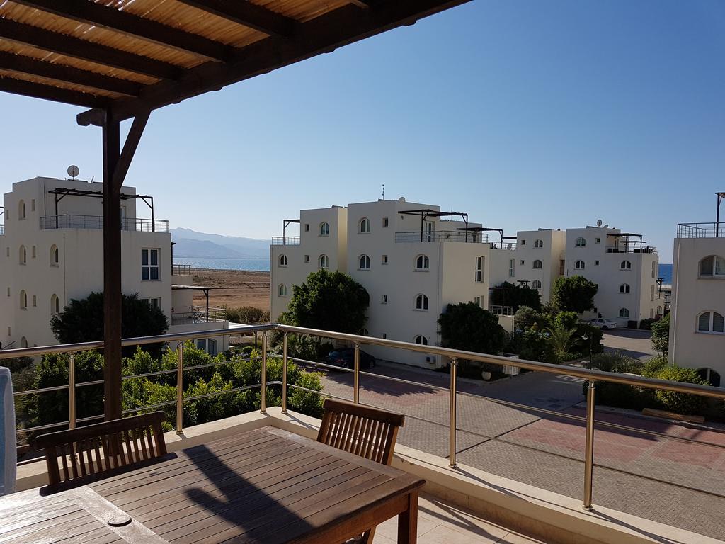 Aphrodite Beachfront Penthouse Apartment Ghaziveran Esterno foto